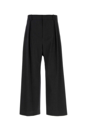 Charcoal wool wide-leg pant Gray LOEWE (H526Y04WIT)