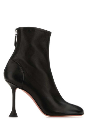 Black nappa leather Iris ankle boots AMINA MUADDI (IRISBOOTIE95)
