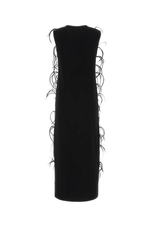 Black knit dress JIL SANDER (J03CT0549J18353)