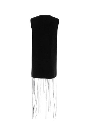 Black velvet mini dress JIL SANDER (J03CT0559J18356)