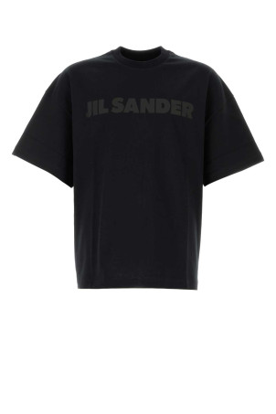 Black cotton t-shirt JIL SANDER (J21GC0168J20243)