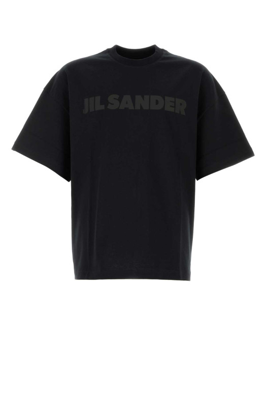 Black cotton t-shirt JIL SANDER (J21GC0168J20243)