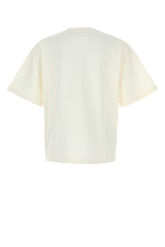 White cotton t-shirt Black JIL SANDER (J21GC0168J20243)