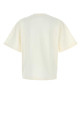 White cotton t-shirt Black JIL SANDER (J21GC0168J20243)