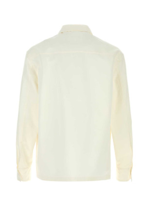 Белая рубашка из поплина Multicolor JIL SANDER (J22DL0368J45266)