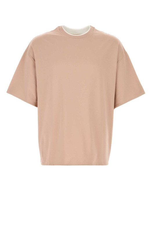 Pink cotton t-shirt JIL SANDER (J22GC0223J20325)