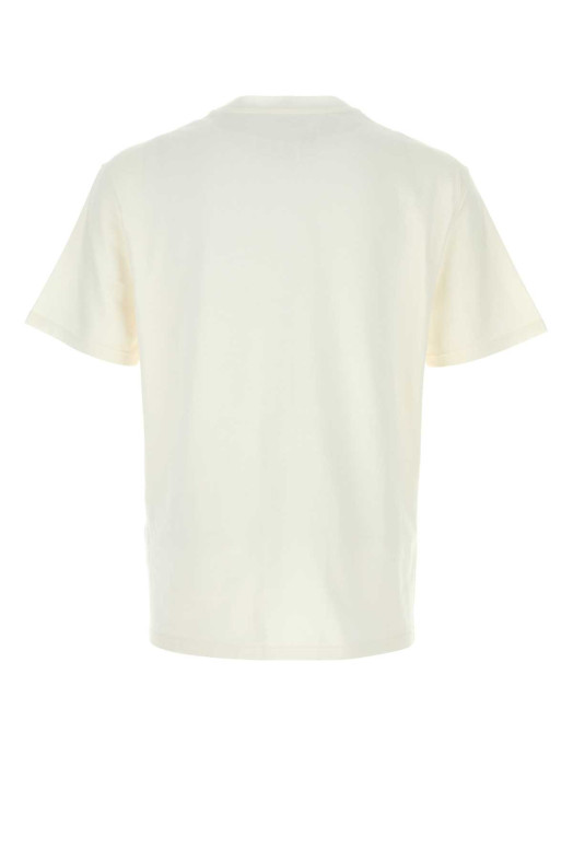 White cotton t-shirt Black JIL SANDER (J22GC0237J20103)