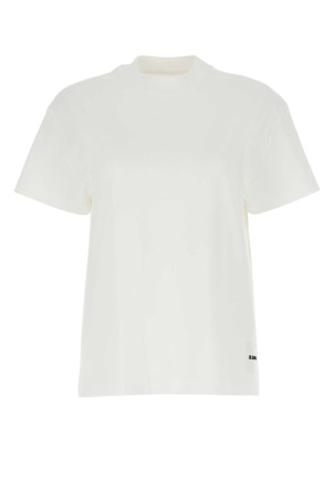 White cotton t-shirt set White JIL SANDER (J40GC0001J45048)
