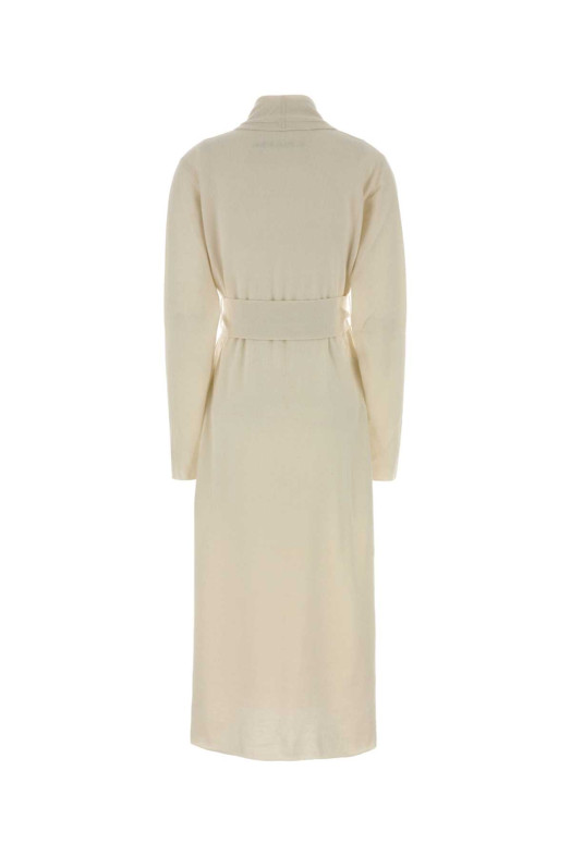 Кашемировый кардиган цвета слоновой кости JIL SANDER (J40GP0039J13204)