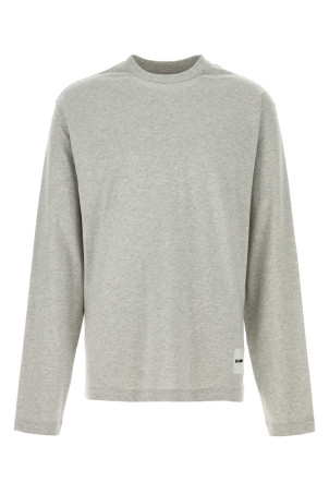 Grey cotton t-shirt set JIL SANDER (J47GC0002J45048)