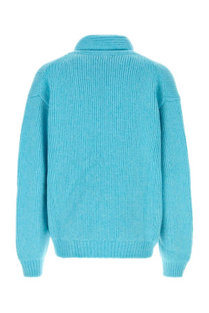 Light-blue cashmere cardigan TOM FORD (KLL015YMK103)