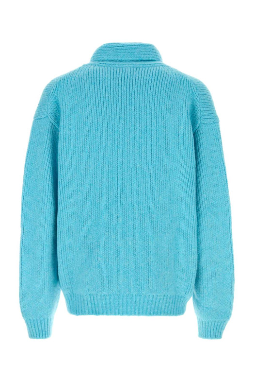 Light-blue cashmere cardigan TOM FORD (KLL015YMK103)