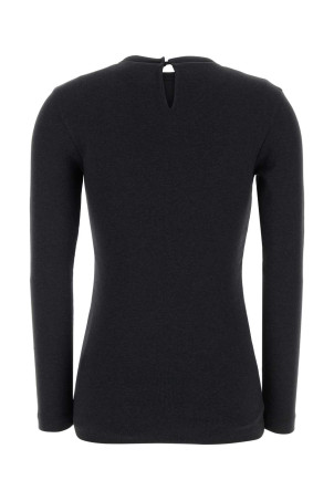 Charcola stretch cotton t-shirt BRUNELLO CUCINELLI (M0TC8BJ300)