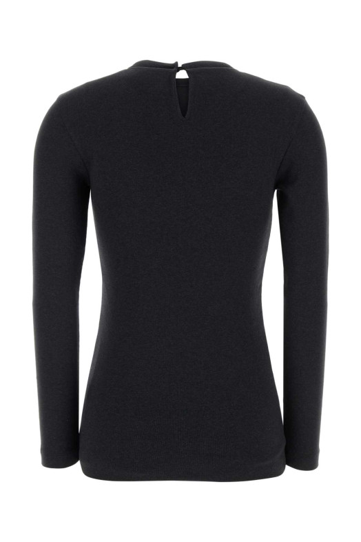 Футболка з еластичної бавовни Charcola BRUNELLO CUCINELLI (M0TC8BJ300)