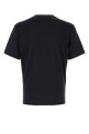 Black silk blend t-shirt BRUNELLO CUCINELLI (MH8361308)