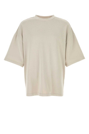 Sand cotton oversize t-shirt Beige ENTIRE STUDIOS (UNU252033OW)