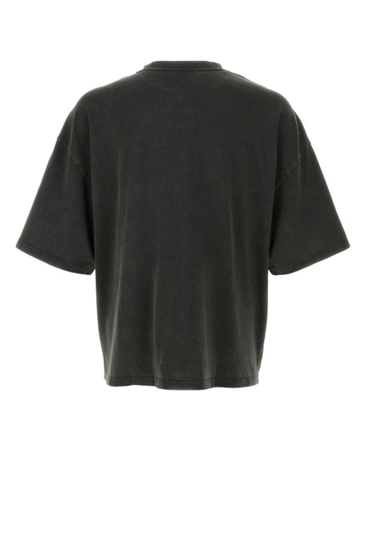Graphite cotton oversize t-shirt Black-grey ENTIRE STUDIOS (UNU252033WB)