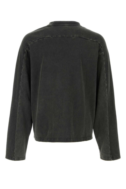 Graphite cotton t-shirt Black-grey ENTIRE STUDIOS (UNU252036WB)