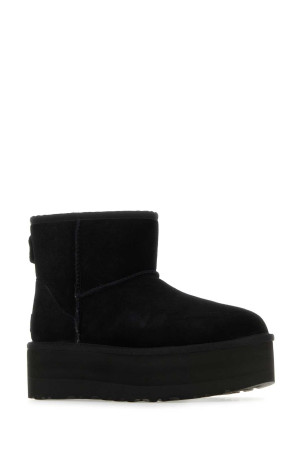 Black suede Classic Mini Platform ankle boots Black UGG (1134991)