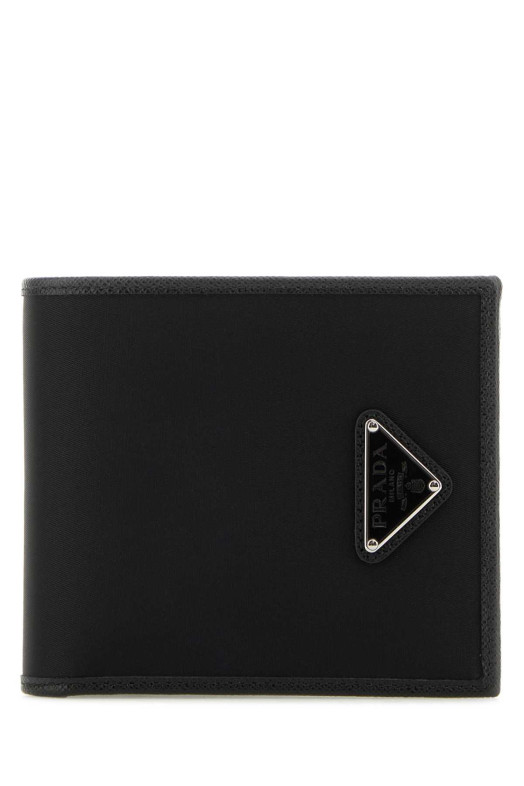 Black canvas wallet Black PRADA (2MO7382DMH)
