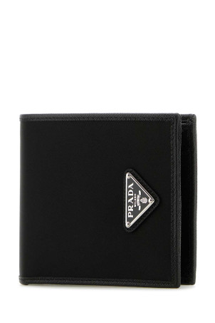 Black canvas wallet Black PRADA (2MO7382DMH)