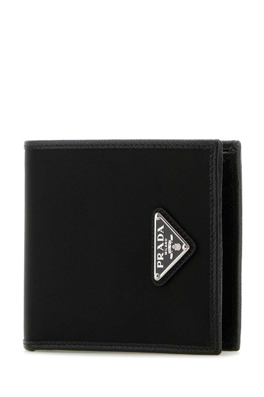 Black canvas wallet Black PRADA (2MO7382DMH)