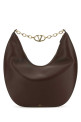 Brown leather medium VLogo Moon shoulder bag Powdery VALENTINO GARAVANI (4W0B0N45PHV)