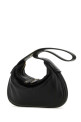 Black nappa leather small Go-Hobo shoulder bag Black VALENTINO GARAVANI (4W0B0N54ZFJ)