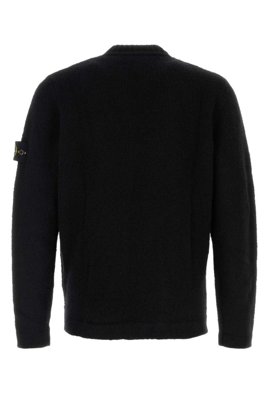 Black wool blend sweater Black STONE ISLAND (5100056N2)