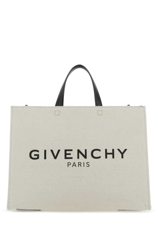 Ivory canvas medium G shopping bag GIVENCHY (BB50N2B1DR)
