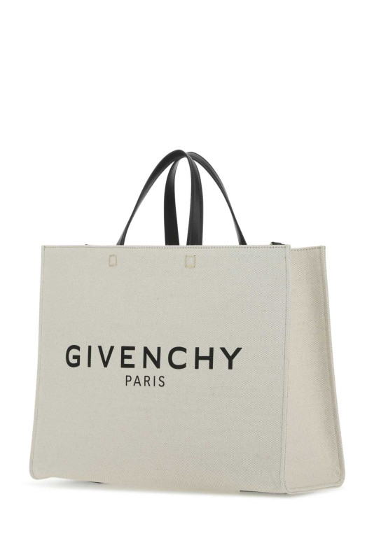 Ivory canvas medium G shopping bag GIVENCHY (BB50N2B1DR)