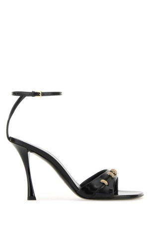 Black leather Stitch sandals GIVENCHY (BE308JE20X)