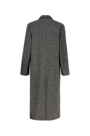 Two-tone wool blend coat White/Black LOEWE (H526Y01WD6)