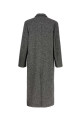 Two-tone wool blend coat White/Black LOEWE (H526Y01WD6)