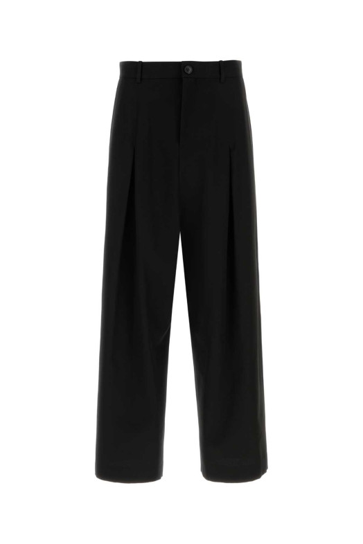 Black cotton wide-leg pant Black LOEWE (H526Y04WHX)