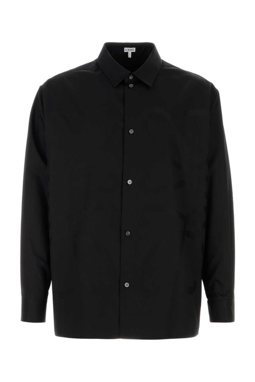 Black oxford shirt Black LOEWE (H526Y05WEO)