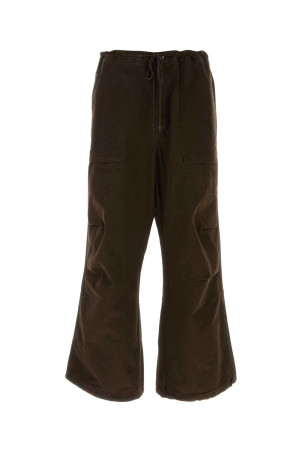 Brown cotton wide-leg pant Brown ENTIRE STUDIOS (UNU253009BT)