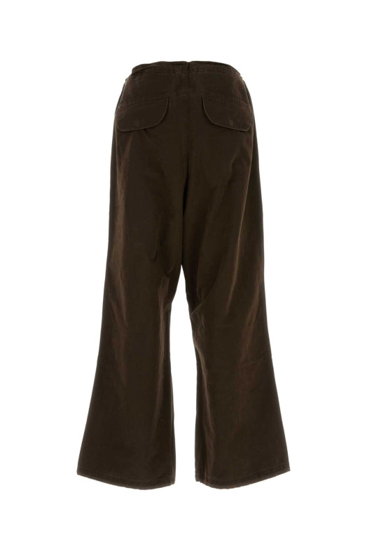 Brown cotton wide-leg pant Brown ENTIRE STUDIOS (UNU253009BT)