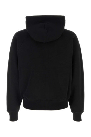 Black cotton sweatshirt AMI (USW770747)