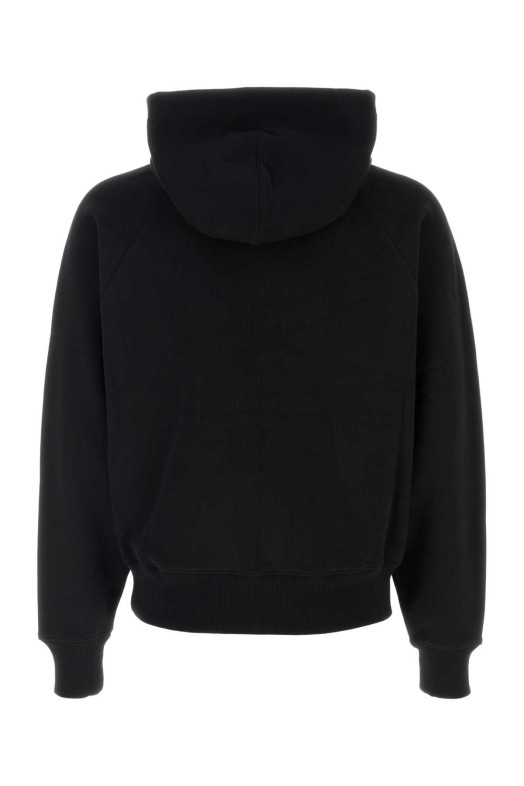 Черная хлопковая толстовка AMI (USW770747) AMI PARIS