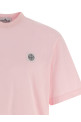 Logo patch t-shirt Pink
