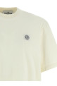 Logo patch t-shirt Beige