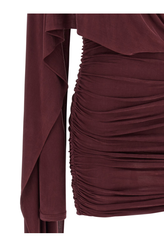 'Xenia' dress Bordeaux