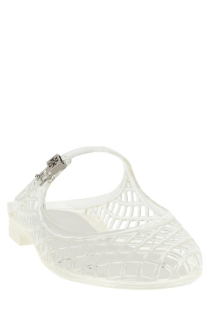 'Mello Mary Jane Jelly' sabots White