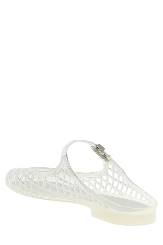 'Mello Mary Jane Jelly' sabots White