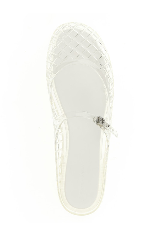 'Mello Mary Jane Jelly' sabots White