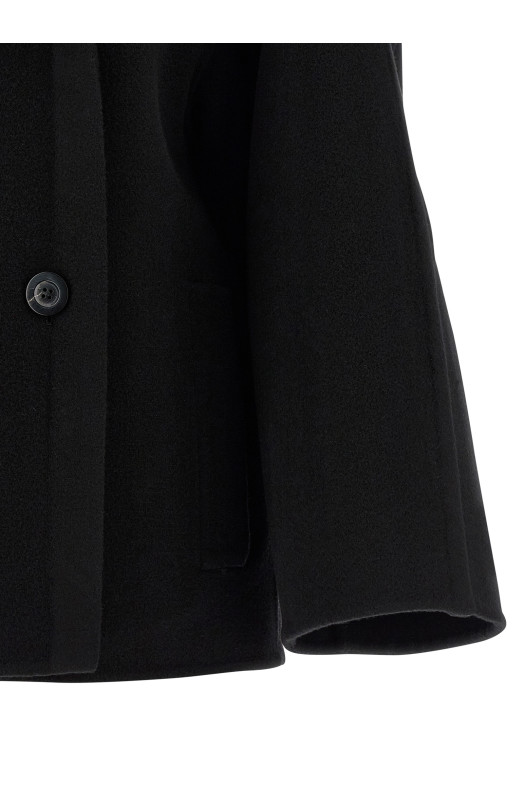 'Temur' coat Black