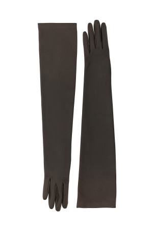 Перчатки «Simon» коричневого цвета 7349L338DBR