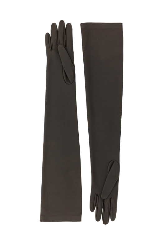 Перчатки «Simon» коричневого цвета 7349L338DBR