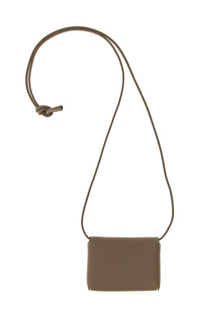 'Lanyard' card holder Brown